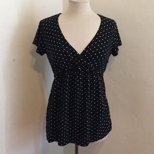 ⭐️LAST CALL- DONATING⭐️Polka Dot Maternity Top